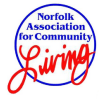 Norfolk association for community living white background