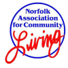 Norfolk association for community living white background Norfolk association for community living white background